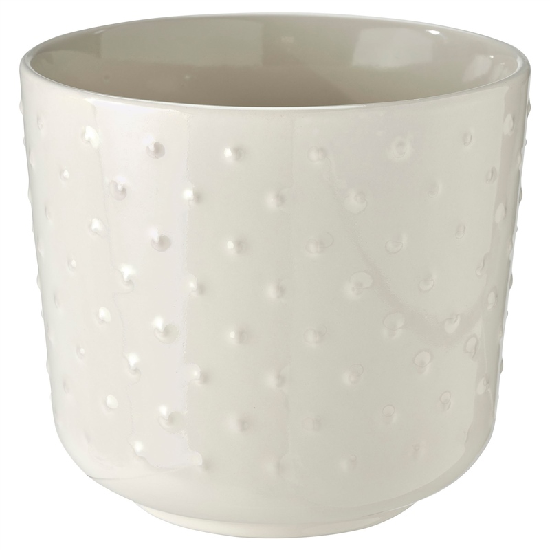 Ikea Sesamfrön Saksı Kırık Beyaz 12 cm 40478354