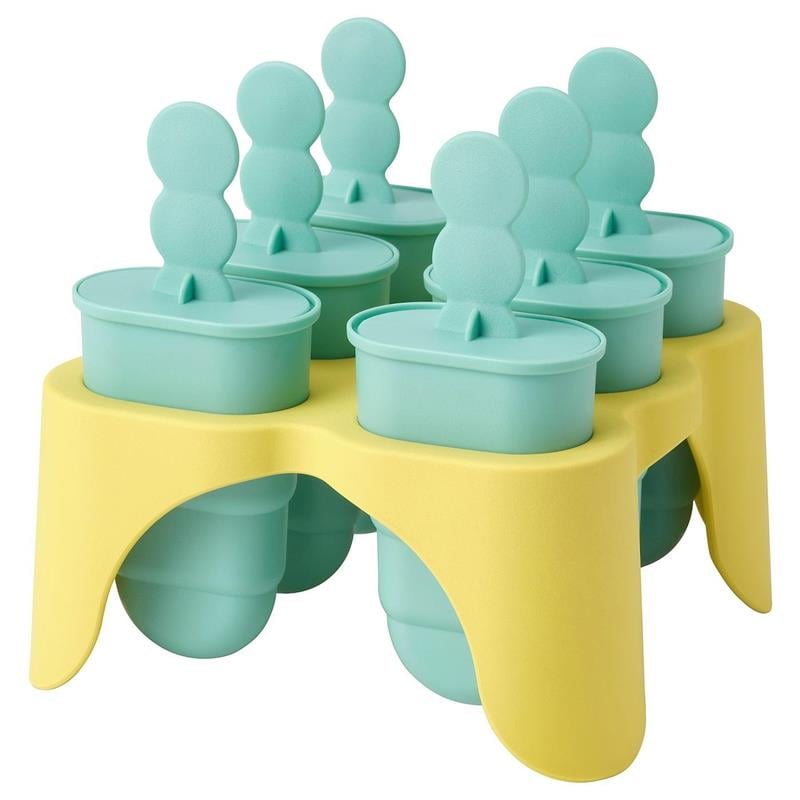 Ikea Uppfylld Dondurma Kalıbı Turkuaz-Sarı 6 Ad. 00533239