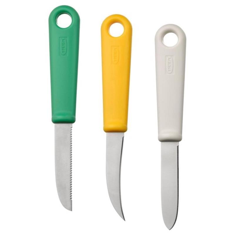 Ikea Uppfylld Soyma Bıçağı Çeşitli Renkler 3 Ad. 50521941