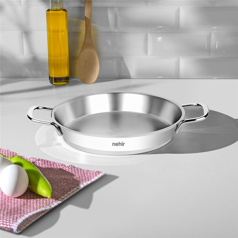 NHR SİLVER ÇELİK 18 CM OMLET SAHAN