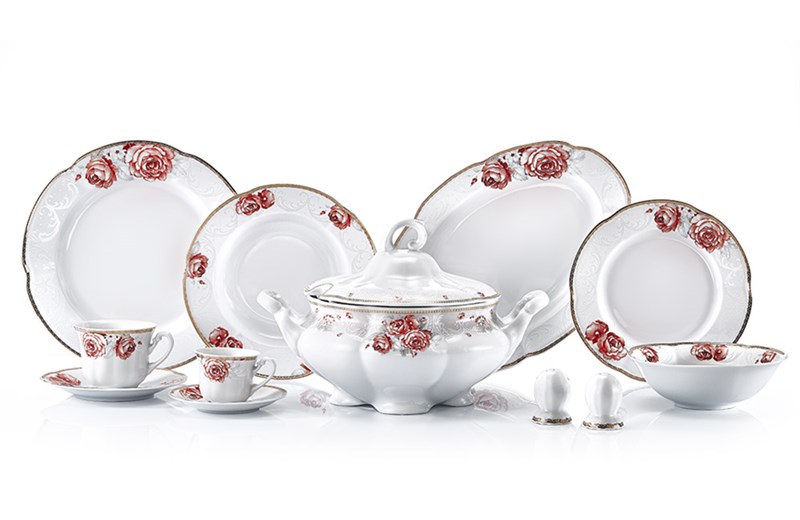 Opema Romantic 83 Parça Yemek Takımı