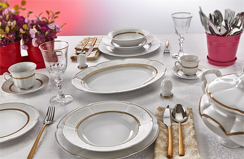 Opema Royal 83 Parça Yemek Takımı