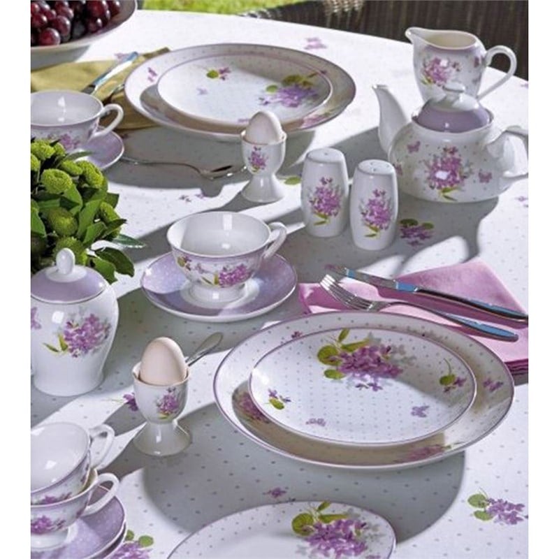 Pierre Cardin Violet 49 Parça Kahvaltı Takımı