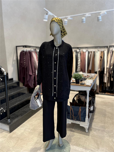 AYZ TAKIM TAŞ İŞLEMELİ ÇITÇITLI 120287