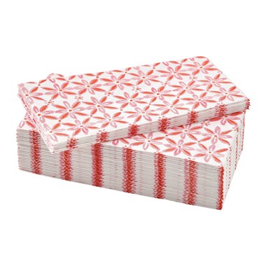 Ikea Smörfısk Desenli Peçete Çok Renkli 38x38 Cm 30 Adet 30612107