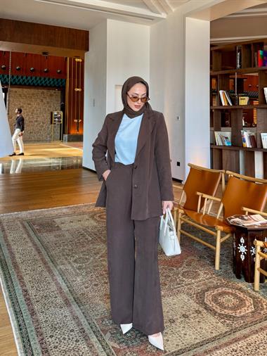 QAS İKİLİ BLAZER TAKIM 6441