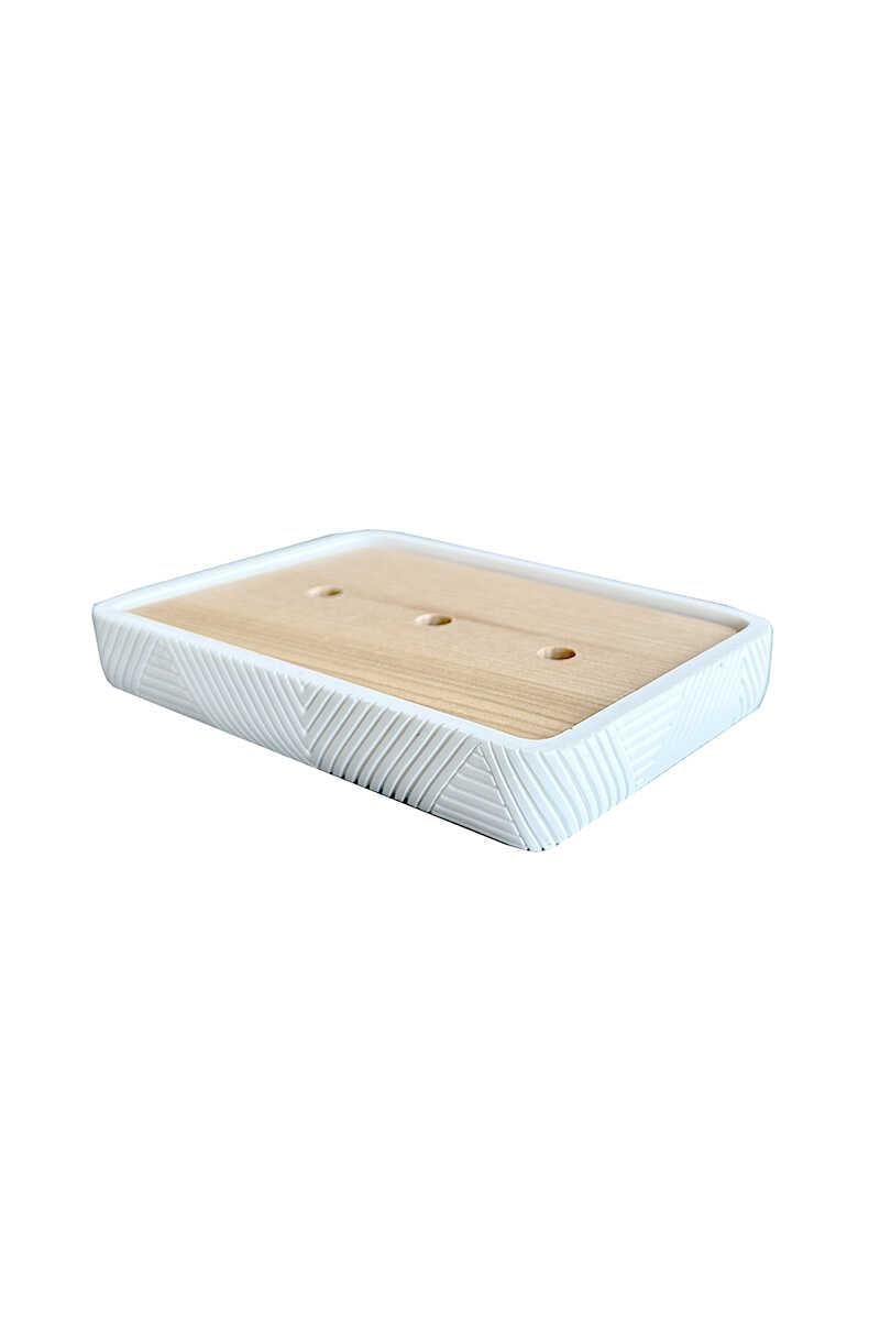 ANS MADERA SABUNLUK BEYAZ D-21121