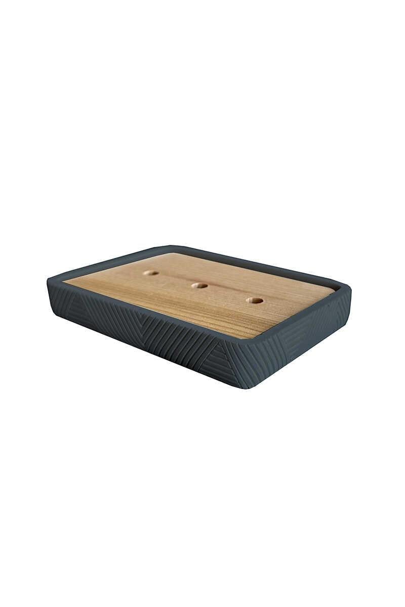 ANS MADERA SABUNLUK SİYAH D-21031