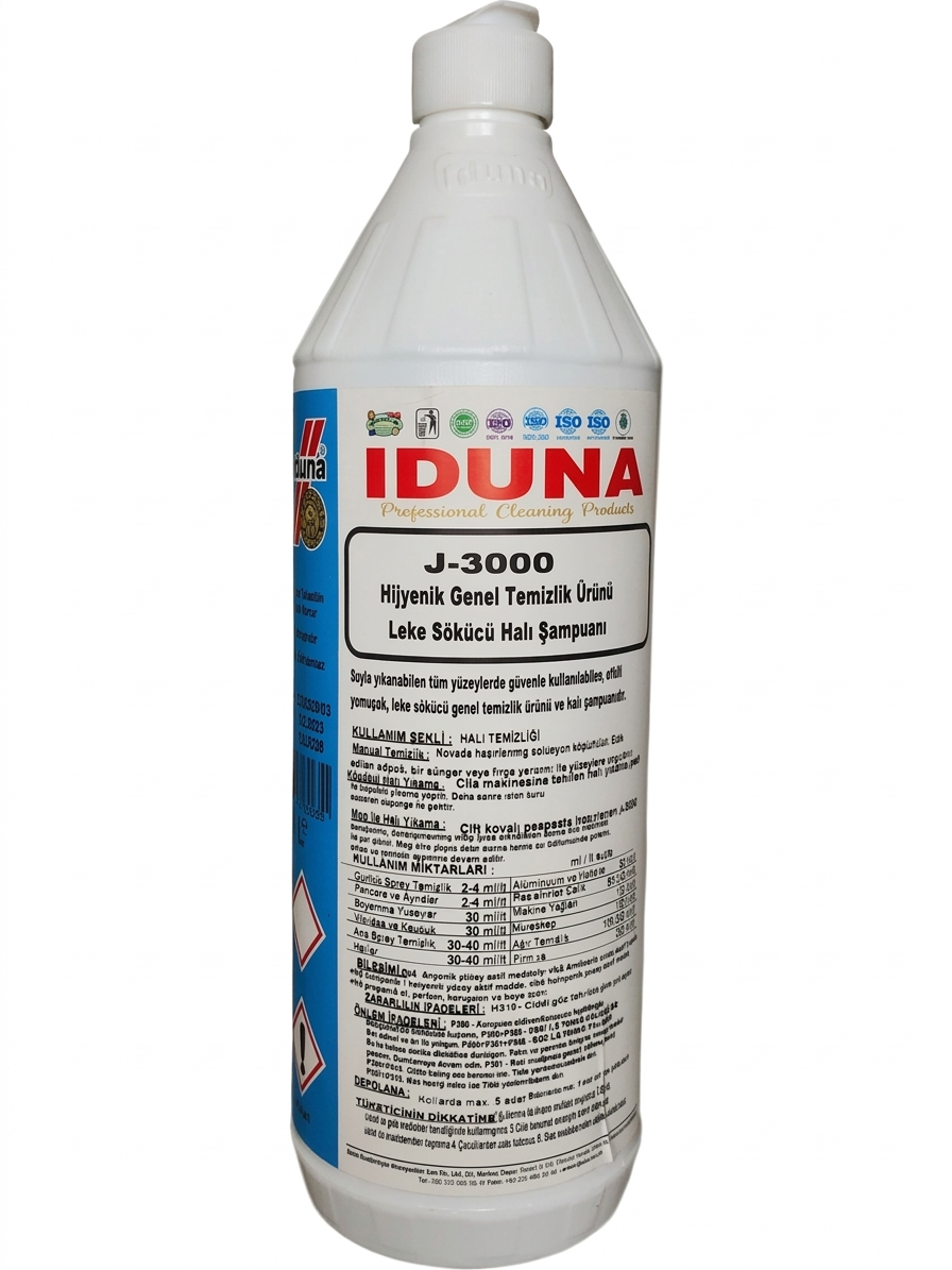 BAE ID J3000 GEN. TEMİZLİK - HALI ŞAMP. 0,9LT.