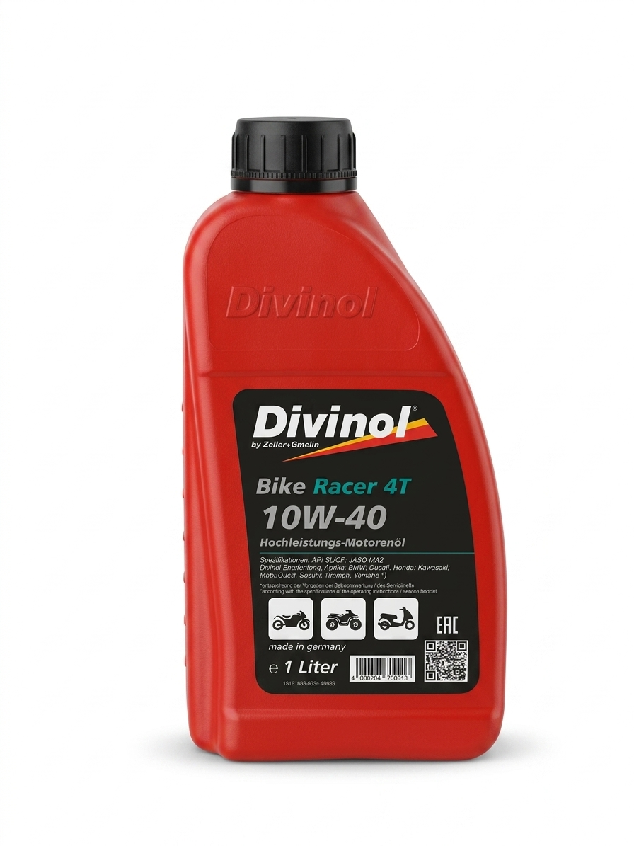 BAE ZEL Divinol Bike Racer 4T 10W 40 MOTORSİKLET YAĞI (1LT=0,872 KG)