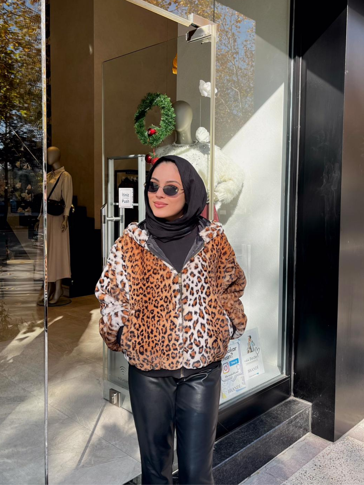 BDK LEOPAR KÜRK MONT  25KBTCG01625