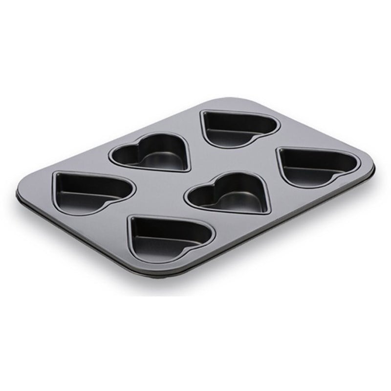 Dr. Oetker Kalp Şekilli 6'lı Kek Kalıbı (2497)