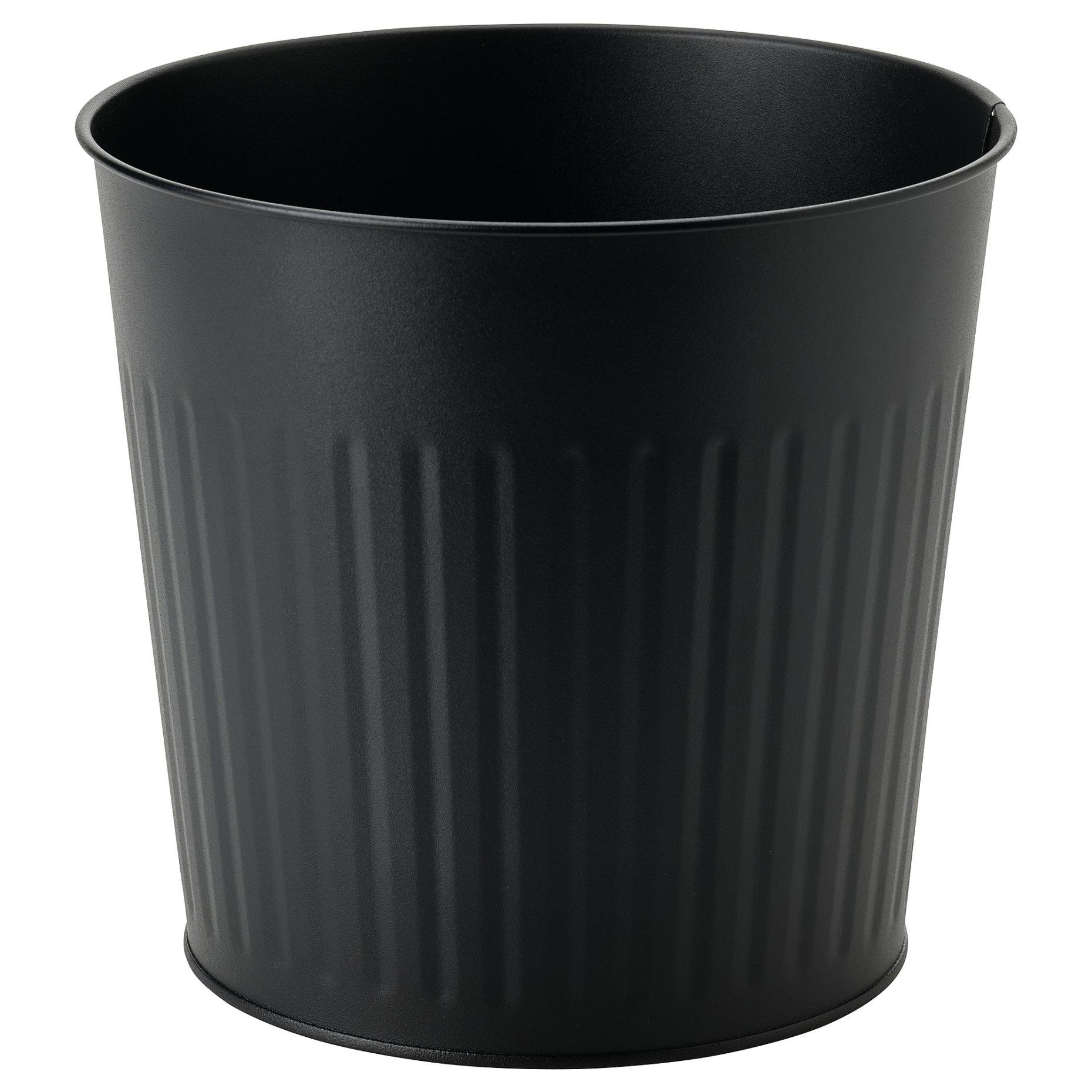IKE CITRONMELISS ÇELİK SAKSI ANTRASİT 19 CM 20562508
