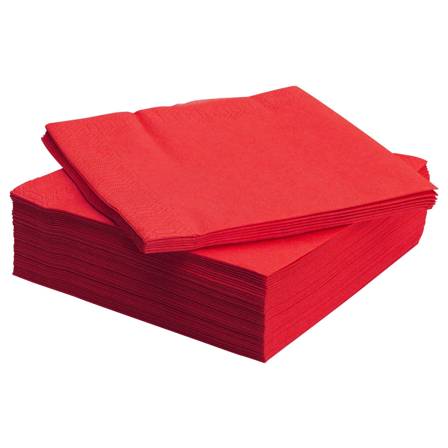 IKE FANTASTISK PEÇETE KIRMIZI 40X40 CM 50 ADET 00603784