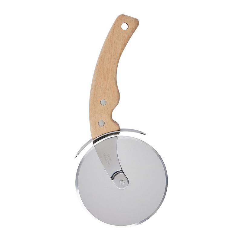 IKE GRILLTIDER PİZZA KESİCİ 22 PASLANMAZ ÇELİK/KAYIN 00591031