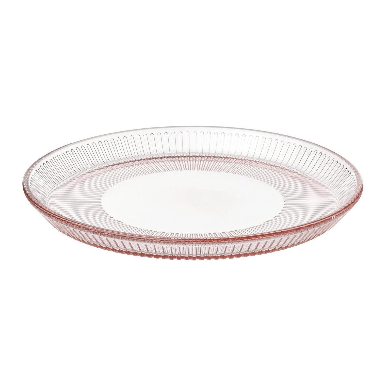 IKE HAVSGADDA TATLI TABAĞI ŞERİT DESENİ-PEMBE 21 CM 70607401