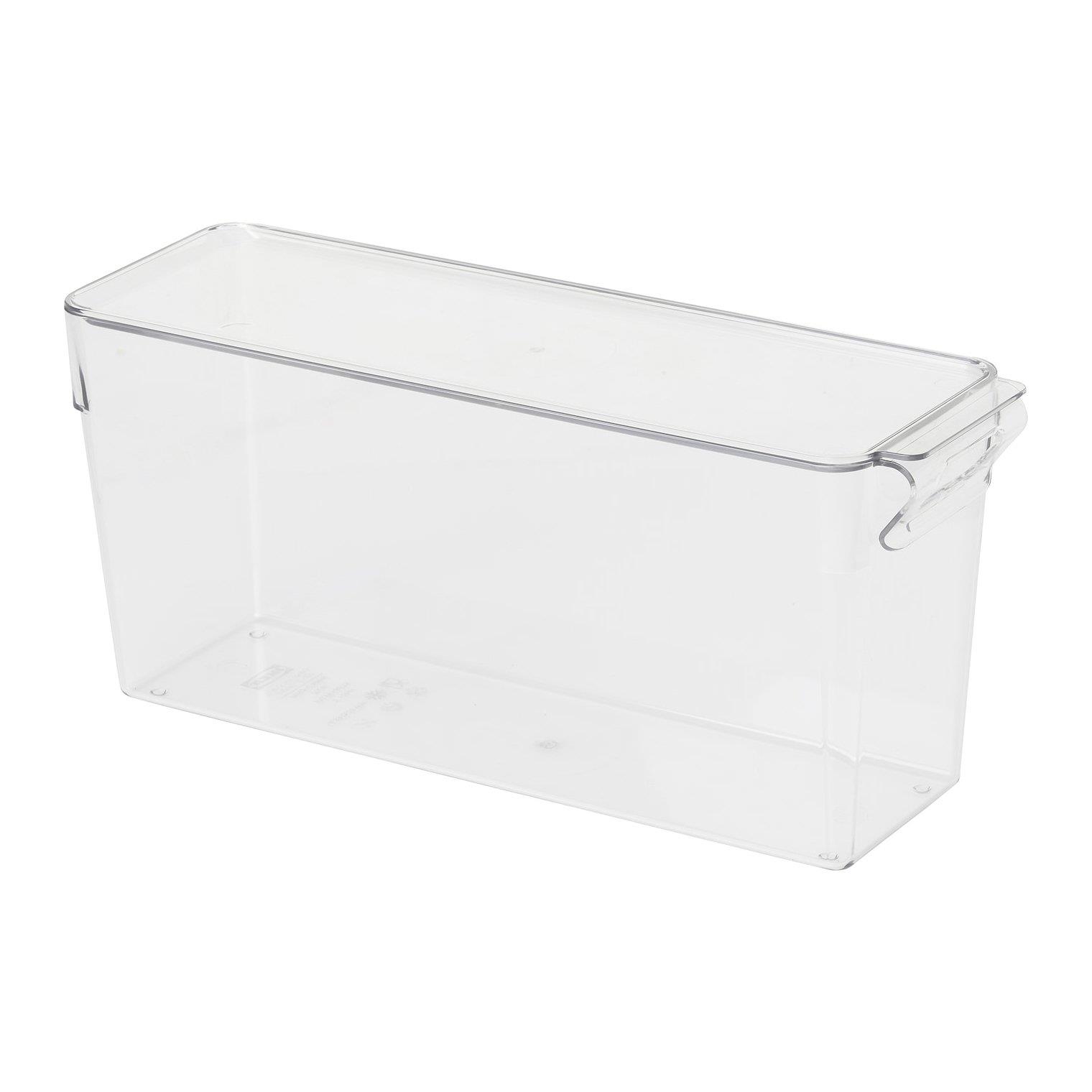 IKE KLIPPKAKTUS BUZDOLABI İÇİN SAKLAMA KUTUSU ŞEFFAF 32X10X15 CM 80568885