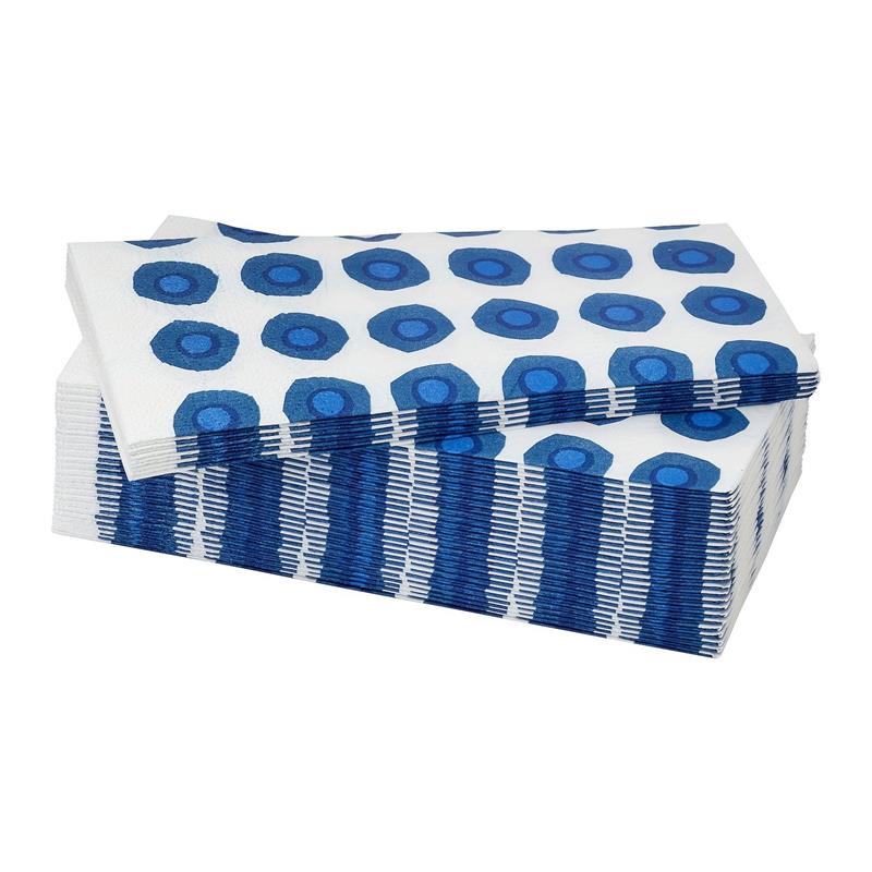 IKE PILLERSTARR DESENLİ PEÇETE BEYAZ-MAVİ 38X38 CM 30 ADET 80597326