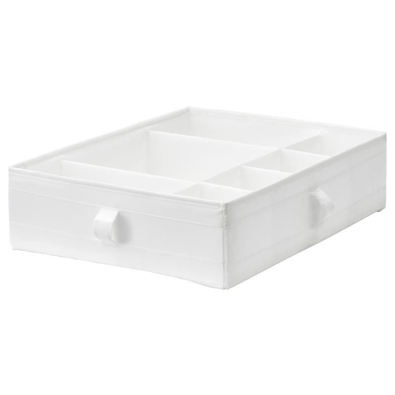 IKE SKUBB BÖLMELİ KUTU BEYAZ 44X34X11 CM 10185593