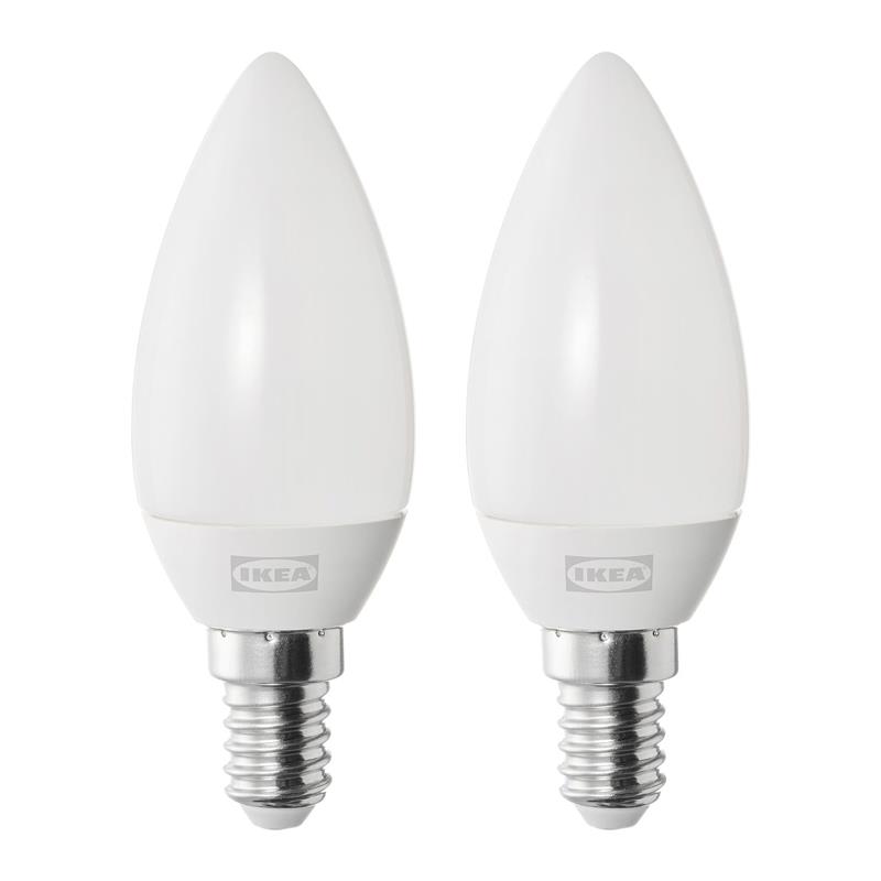 IKE SOLHETTA LED AMPUL E14 IŞIK RENGİ: SICAK BEYAZ (2700 KELVİN) 250 LM 2 ADET 30584034