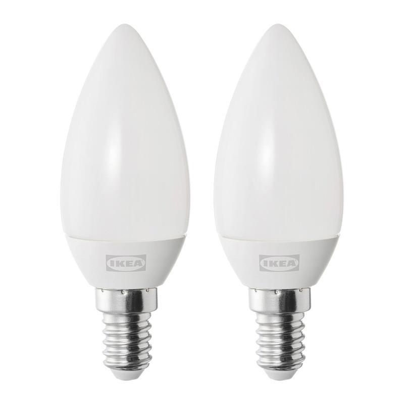 IKE SOLHETTALED AMPUL E14 IŞIK RENGİ: SICAK BEYAZ (2700 KELVİN) 250 LM 2 ADET 30498748