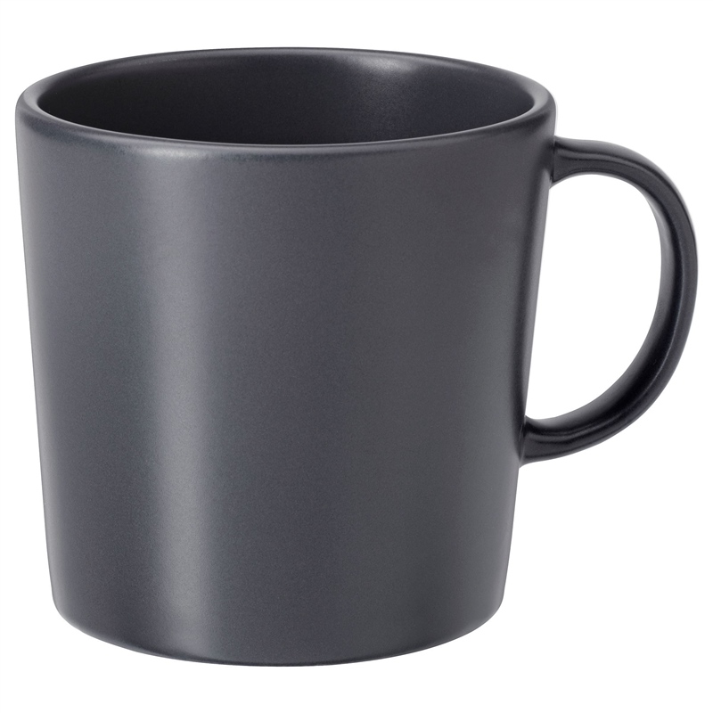 Ikea Dınera Kupa Koyu Gri 300 ml 30362820