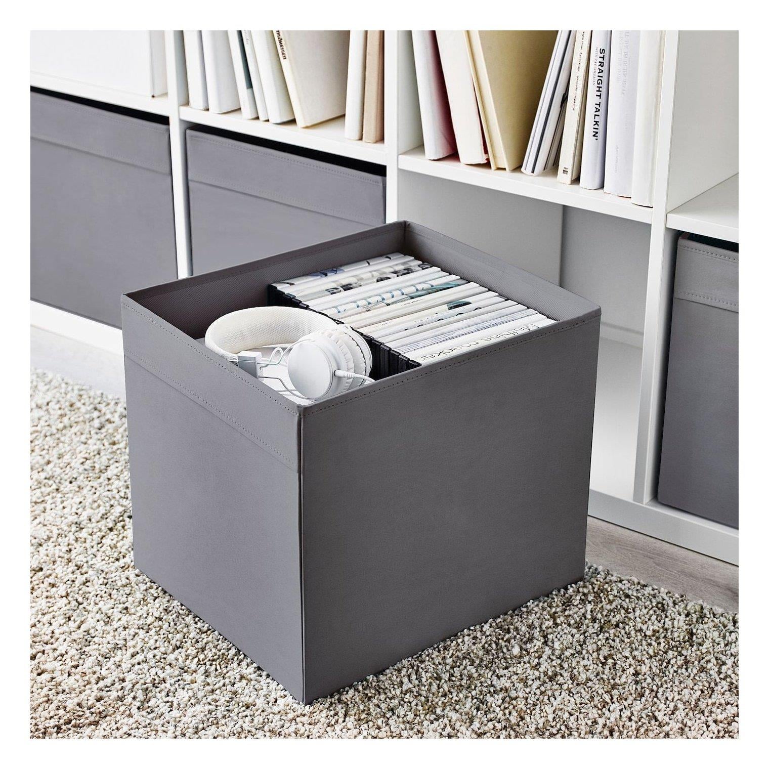 Ikea Dröna Kutu Koyu Gri 33x38x33 Cm 10443974