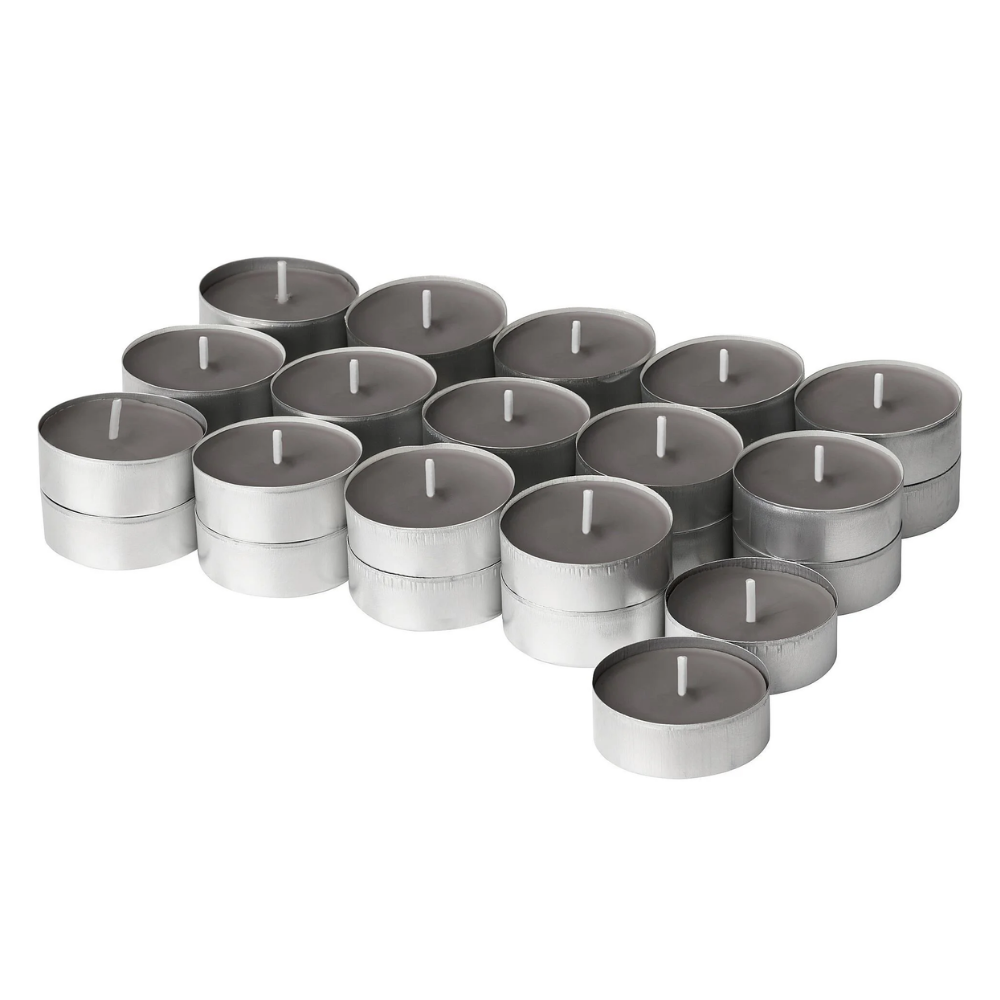 Ikea Enstaka Kokulu Tealight Mum Gri Şenlik Ateşi 00502474