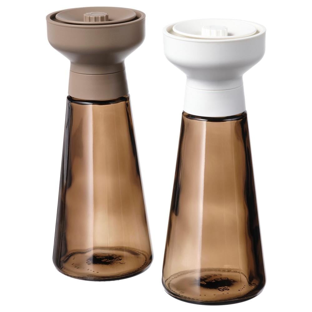 Ikea Havltom Baharat Öğütücü Cam-Kahverengi 19 Cm 2 Prç. 40523460