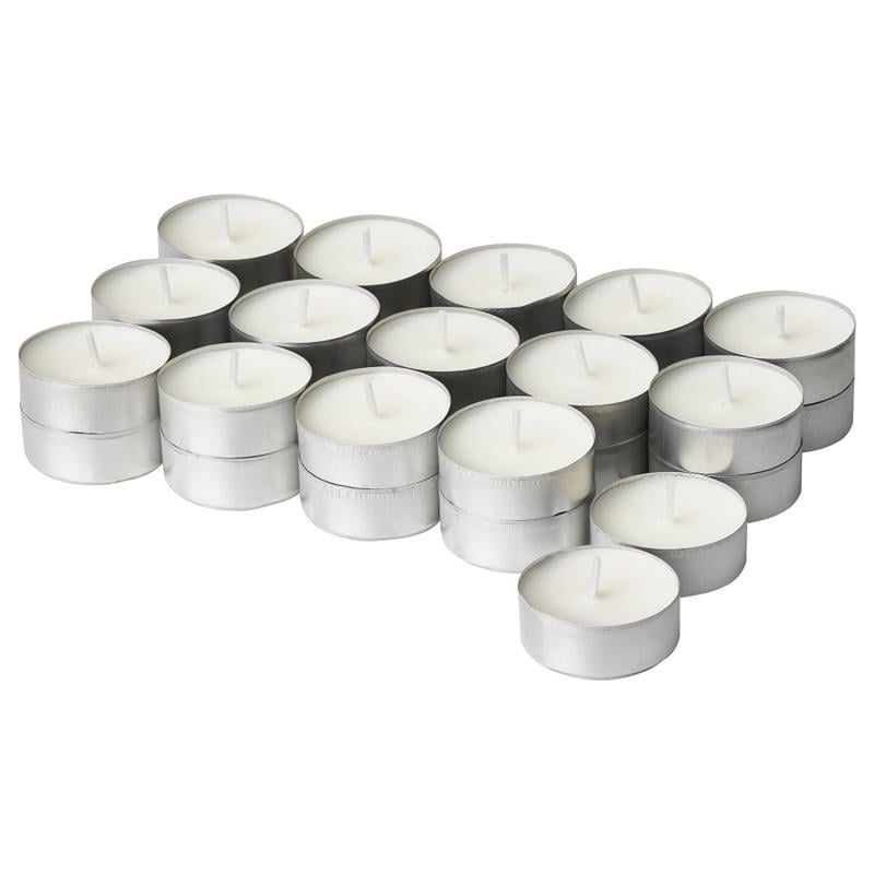 Ikea Jamlık Kokulu Tealight Mum Açık Bej Vanilya 10502162