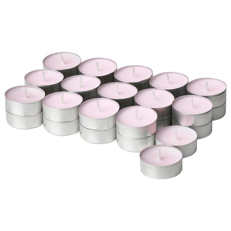 Ikea Lugnare Kokulu Tealight Mum Pembe Yasemin 90502158
