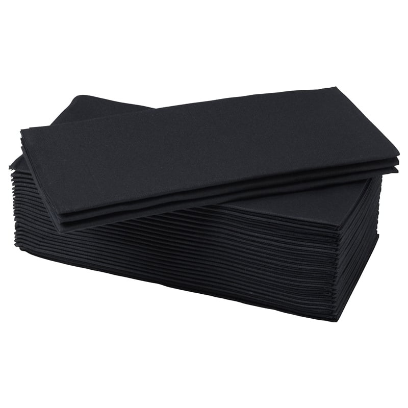 Ikea Mottaga Peçete Siyah 38x38 cm 80342900
