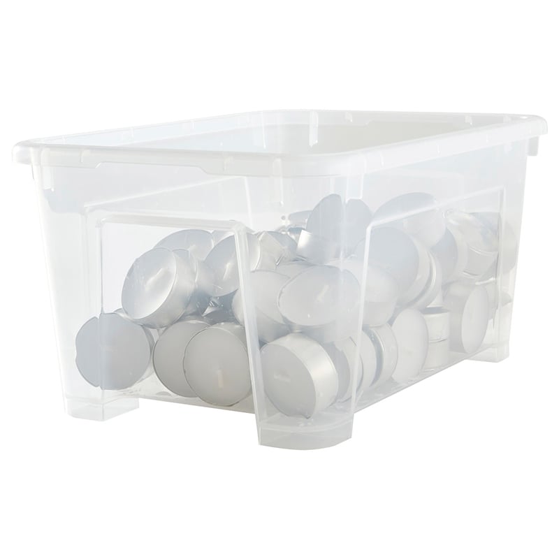 Ikea Samla Şeffaf Saklama Kabı 5 lt 70102972