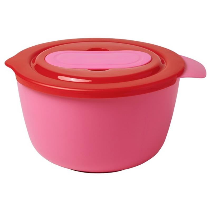 Ikea Tabberas Kapaklı Karıştırma Kabı Pembe-Kırmızı 4 Lt. 10551925
