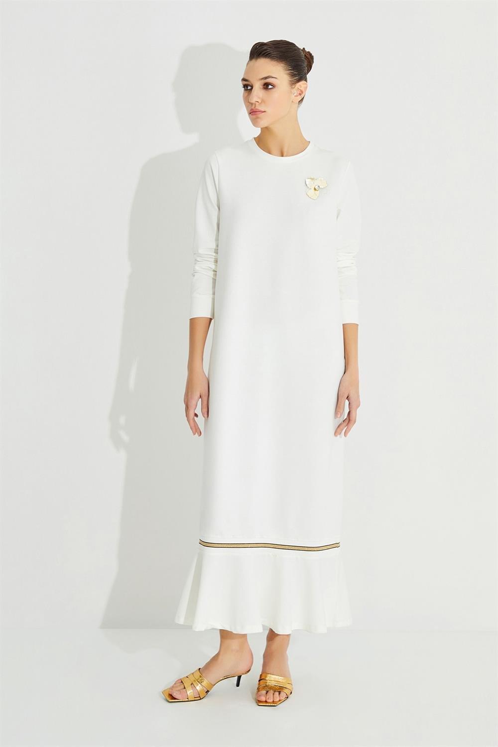 MSS PAMUK CASUAL ELBİSE 23YE03P3780