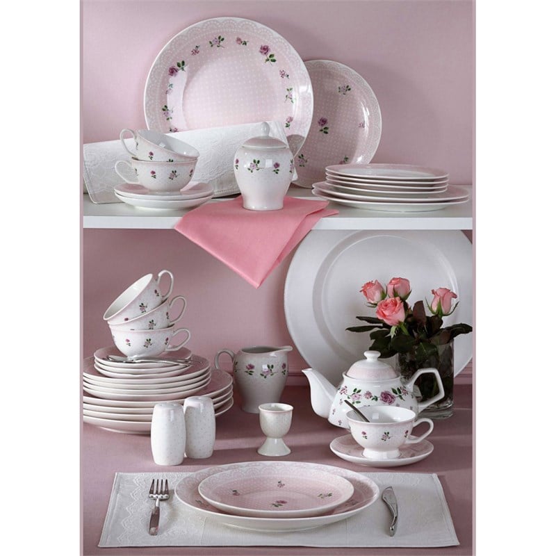 Pierre Cardin Rose 49 Parça Kahvaltı Takımı