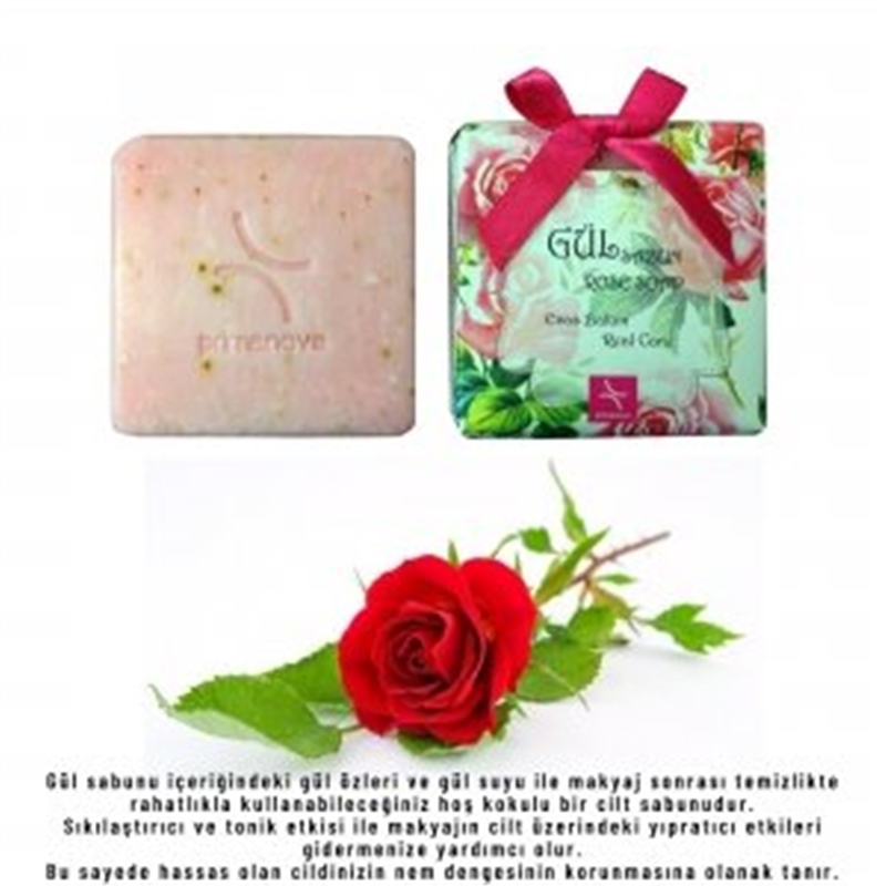 Primanova Gül Özlü Doğal Sabun 100 gr D-S15919