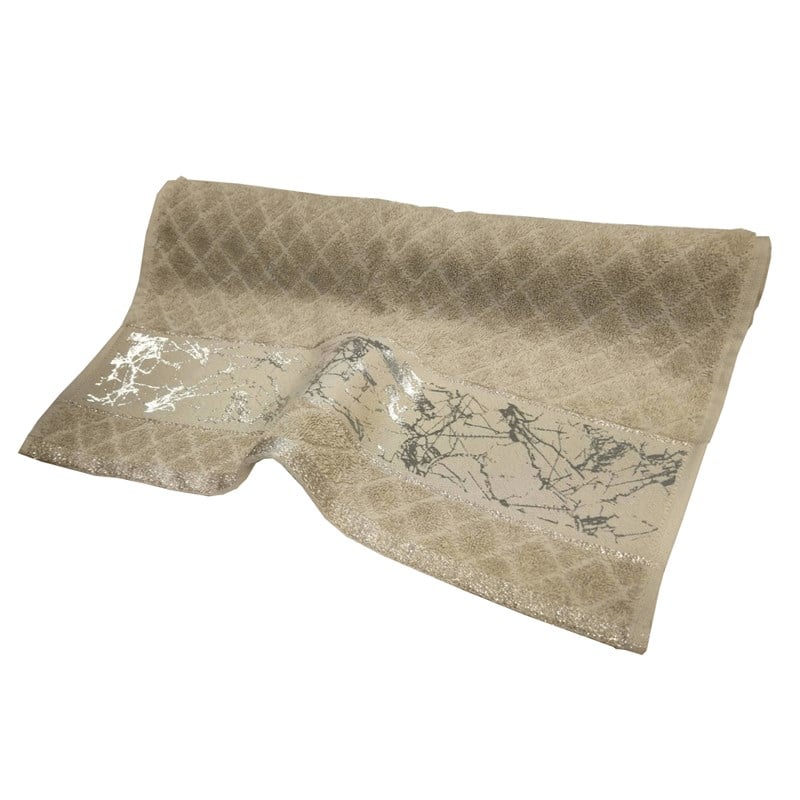 Primanova Nero Bej Havlu 50x80 cm D-20678