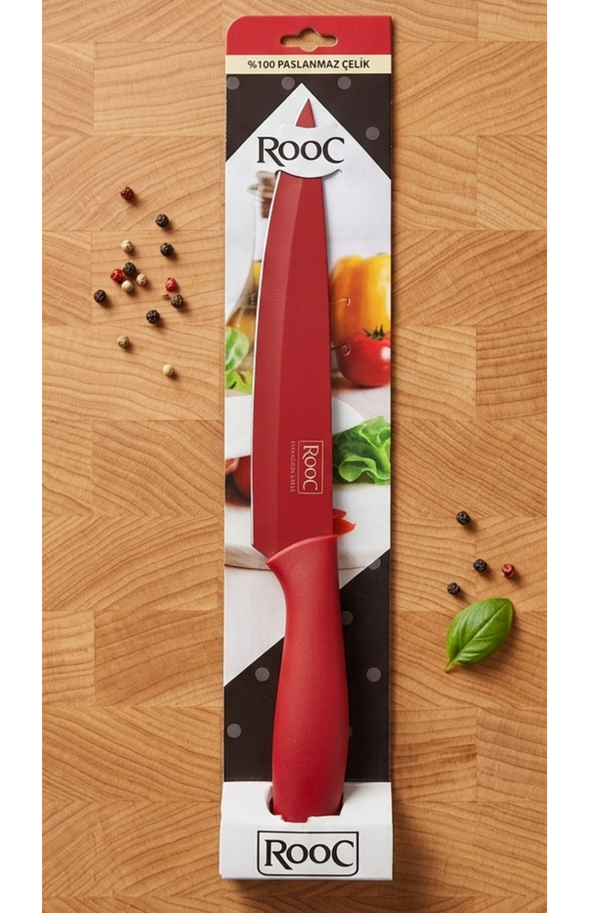 ROC BIÇAK TEFLON KAPLAMA RENKLİ SDT001