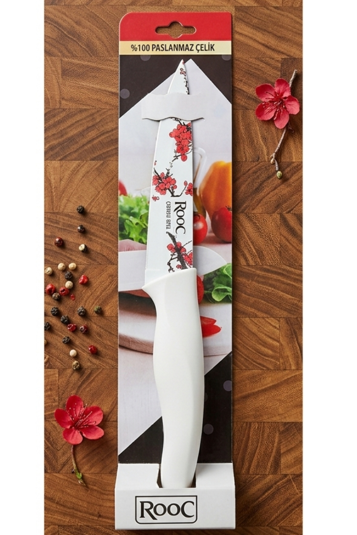 ROC ÇİÇEKLİ ET BIÇAĞI SDF04  5