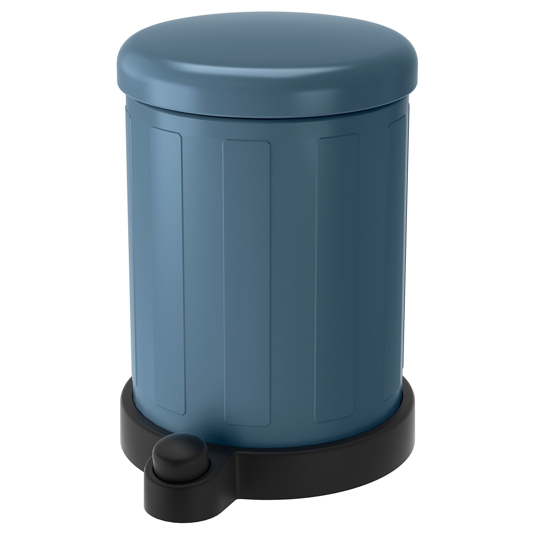 Ikea Toftan Mavi Pedallı Çöp Kovası 4 lt 60349498
