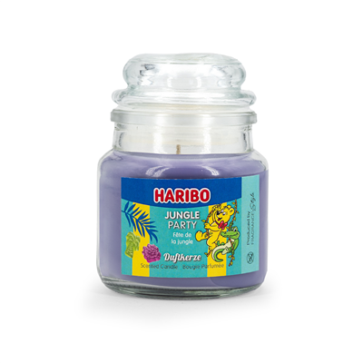 3Lü Kokulu Mum Seti Haribo Adası - Orman Partisi, Kavun Karışımı, Şeftali Cenneti