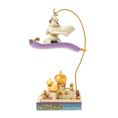 Aladdin ve Jasmine Agrabah Üzerinde Sihirli Halı LED Işıklı