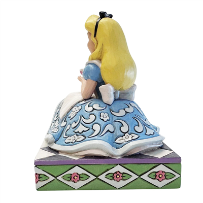 Alice With Teapot Lisanslı Figür Biblo - Jim Shore Disney