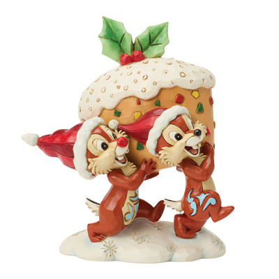 Chip ve Dale Fruit Cake Lisanslı Figür Biblo - Enesco Jim