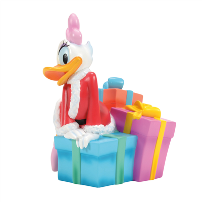 Daisy Duck Christmas 85th Ann Lisanslı Figür Biblo 15 cm