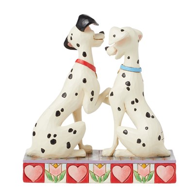 101 Dalmatians Pongo Ve Perdita Lisanslı Figür Biblo