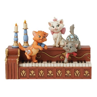 Aristocats Kittens Piano Lisanslı Figür Biblo