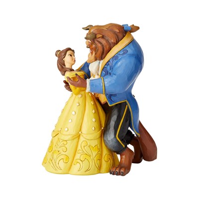 Ay Işığı Valsi Belle ve Beast Dans Eden Çift Figür Biblo