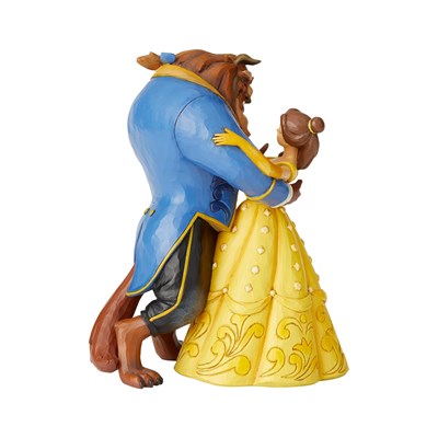 Ay Işığı Valsi Belle ve Beast Dans Eden Çift Figür Biblo
